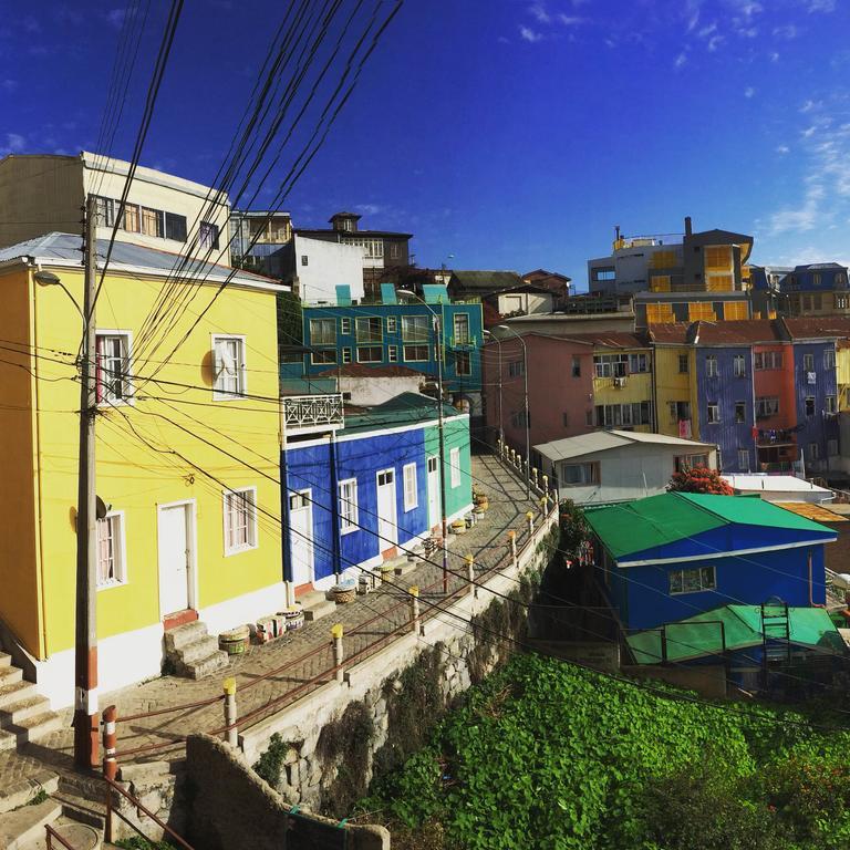 The Travelling Chile Hotel Valparaiso Bagian luar foto
